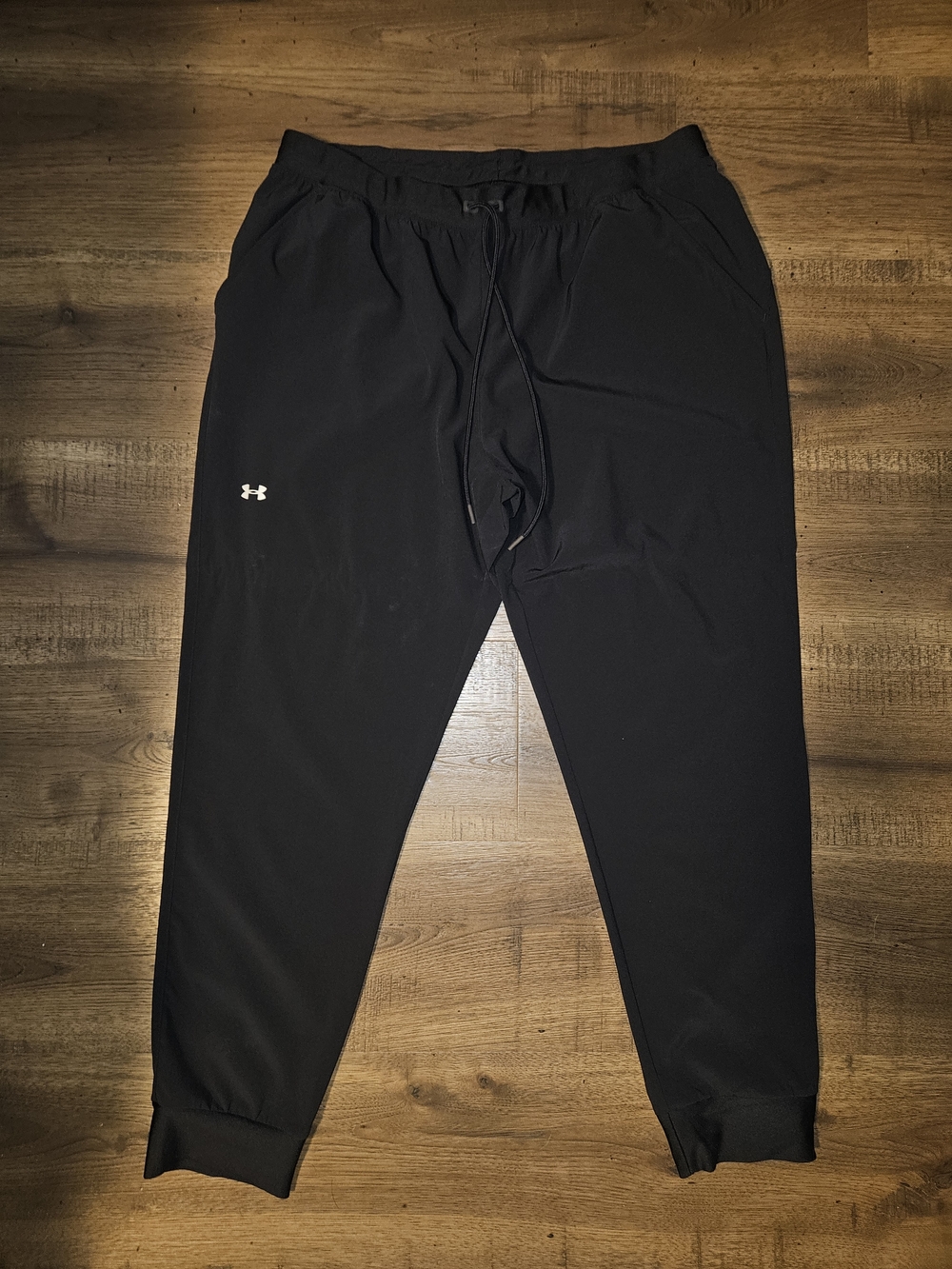Under Armour Black Women's Track Joggers with Logo